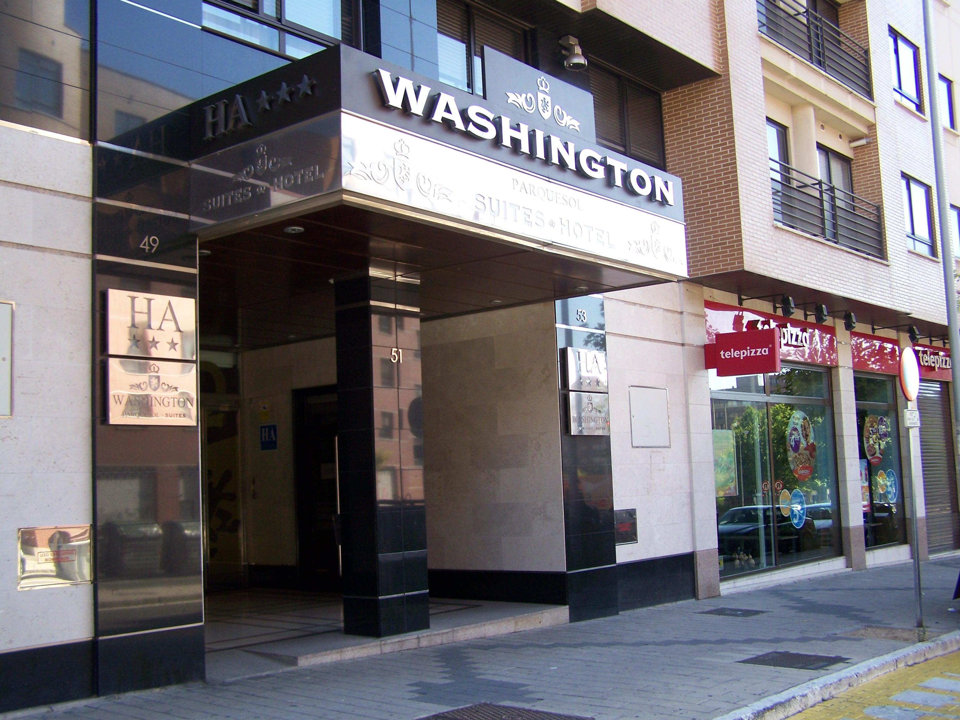 Washington Parquesol Suites & Hotel Valladolid Exterior foto